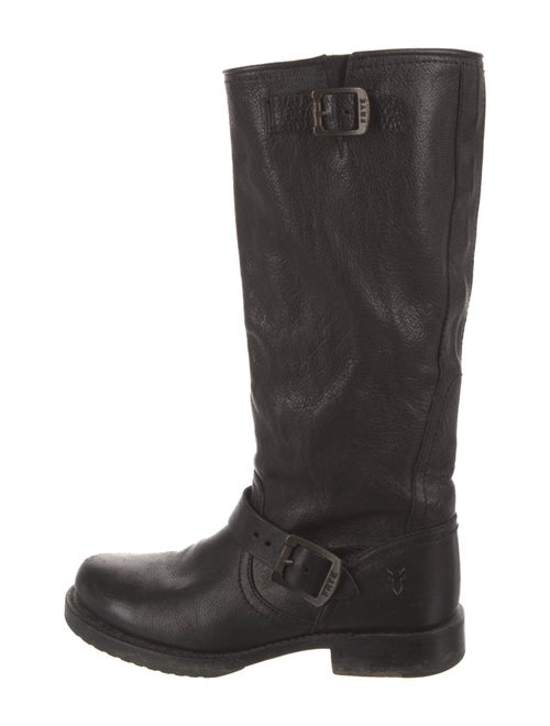 Frye Leather Moto Boots