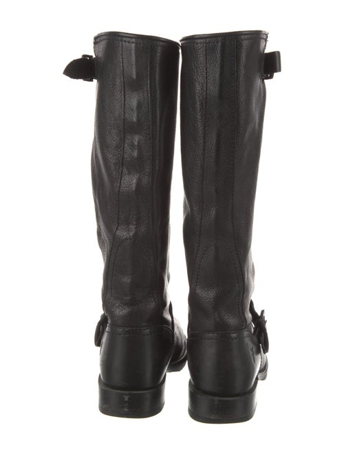 Frye Leather Moto Boots