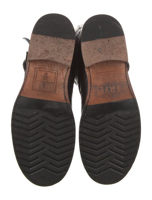 Frye Leather Moto Boots