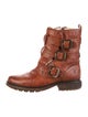 Frye Leather Moto Boots