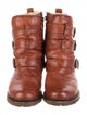 Frye Leather Moto Boots
