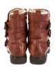 Frye Leather Moto Boots