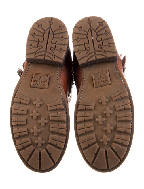 Frye Leather Moto Boots