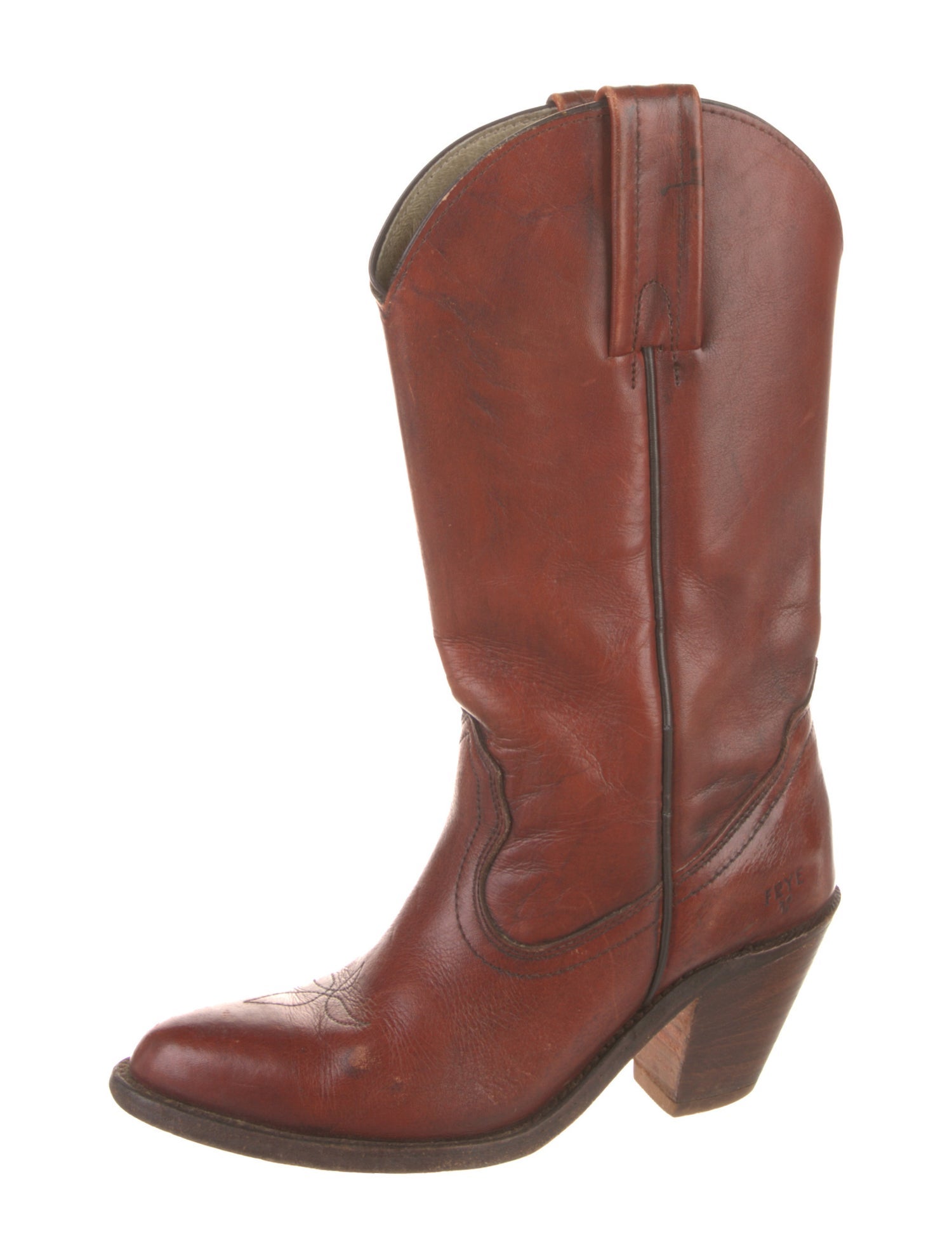 Frye Leather Western Boots