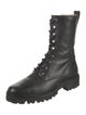 Frye Leather Combat Boots