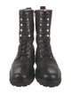 Frye Leather Combat Boots