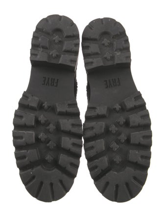 Frye Leather Combat Boots