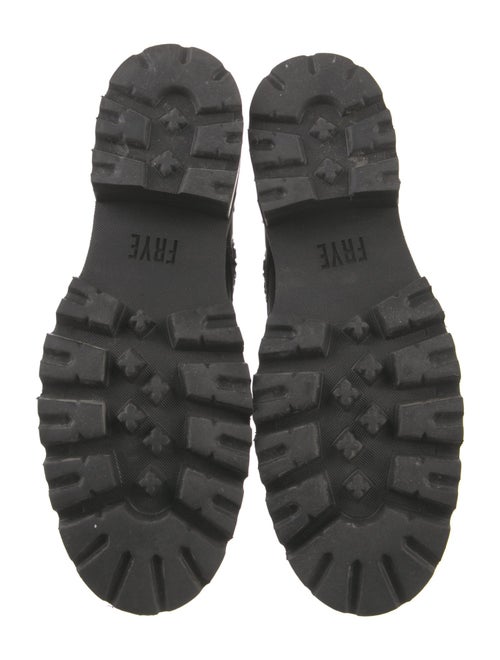 Frye Leather Combat Boots