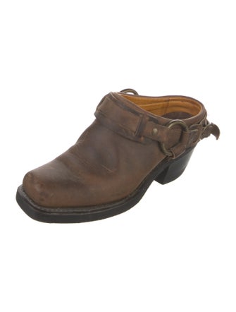 Frye Leather Mules