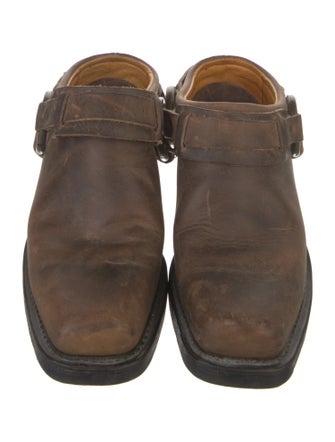 Frye Leather Mules