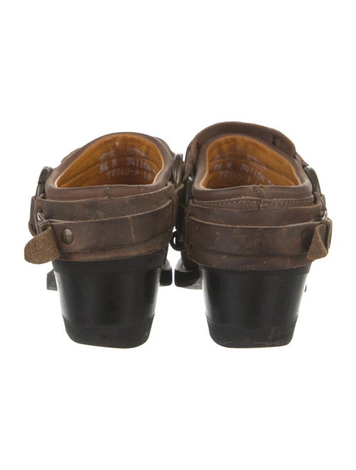 Frye Leather Mules