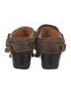 Frye Leather Mules