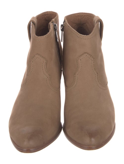 Frye Suede Western Boots