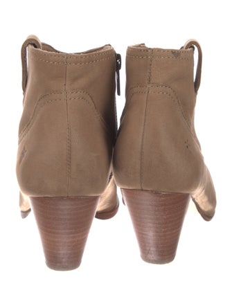 Frye Suede Western Boots