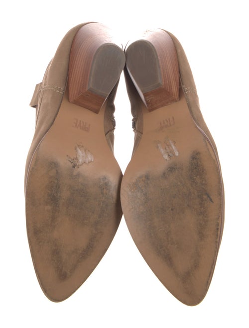 Frye Suede Western Boots