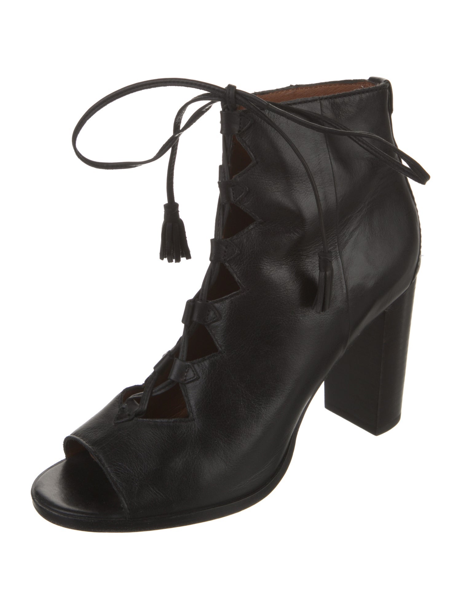 Frye Leather Lace-Up Boots