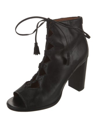 Frye Leather Lace-Up Boots