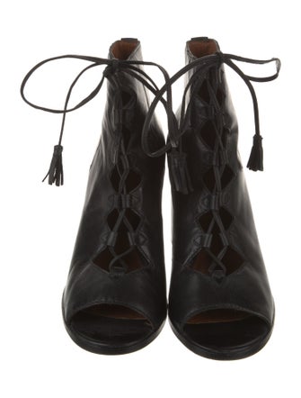 Frye Leather Lace-Up Boots