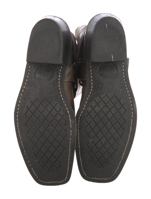 Frye Leather Moto Boots