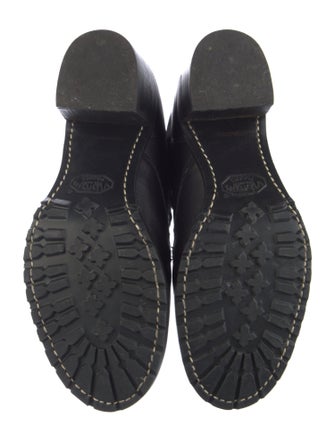 Frye Leather Combat Boots