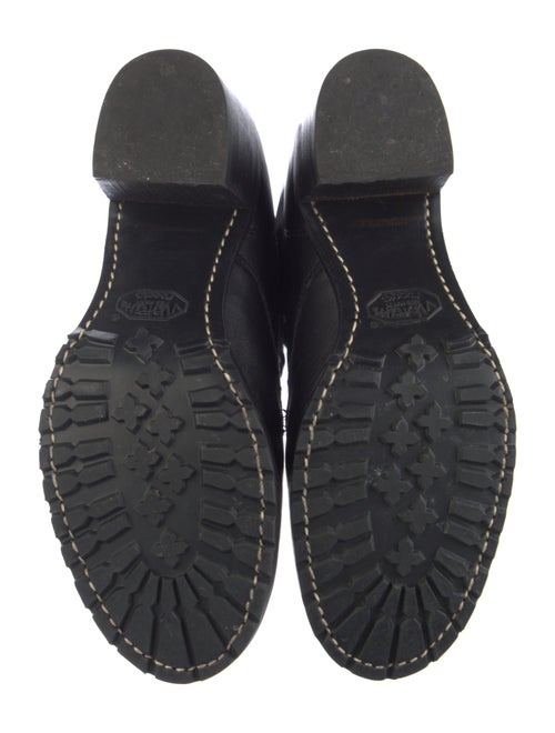 Frye Leather Combat Boots