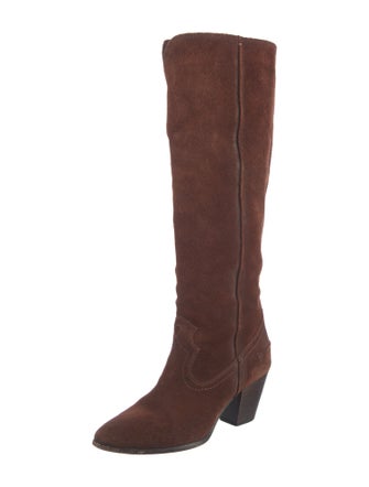 Frye Suede Riding Boots
