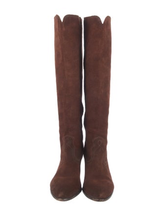 Frye Suede Riding Boots