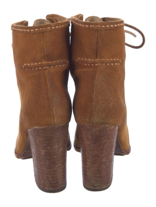 Frye Suede Lace-Up Boots