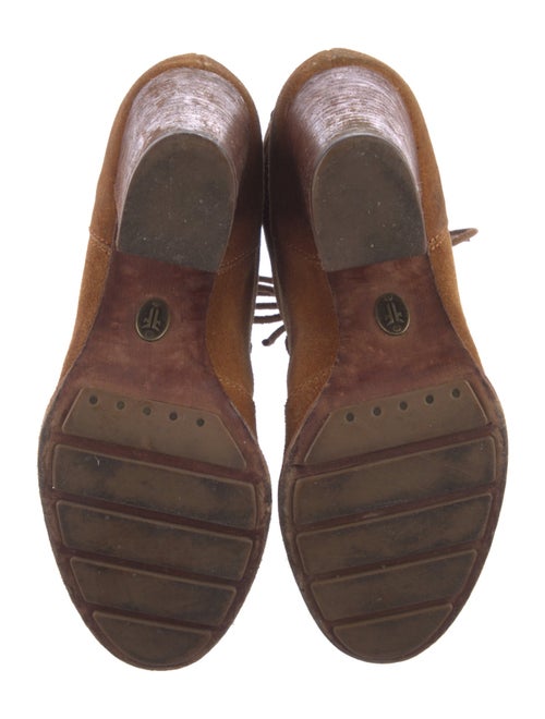 Frye Suede Lace-Up Boots