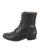 Frye Leather Combat Boots