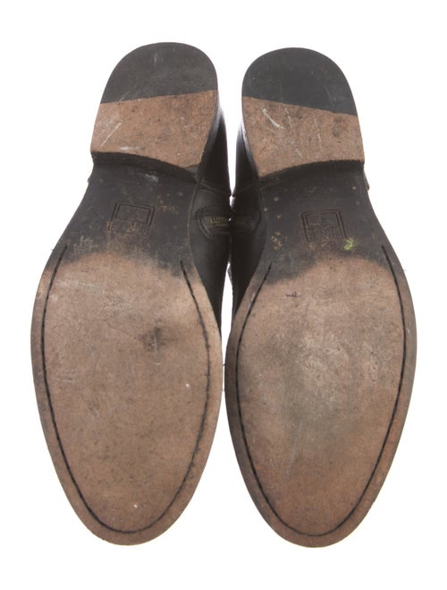 Frye Leather Combat Boots