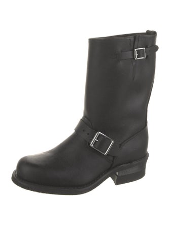 Frye Leather Moto Boots