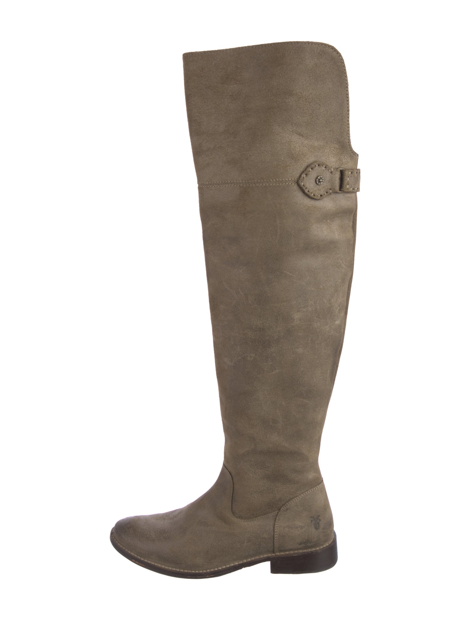 Frye Suede Riding Boots