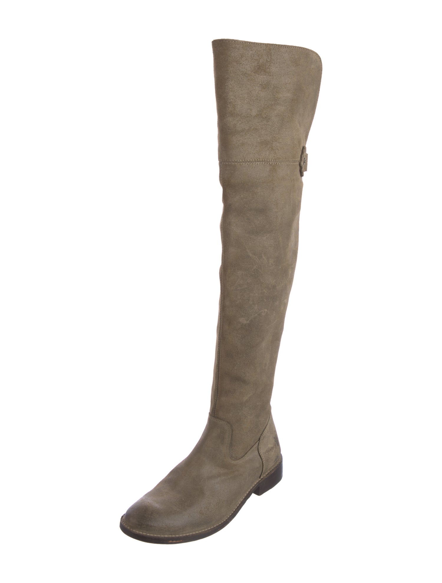 Frye Suede Riding Boots