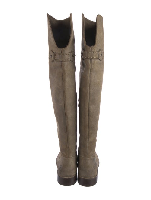 Frye Suede Riding Boots