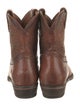 Frye Leather Studded Accents Western Boots