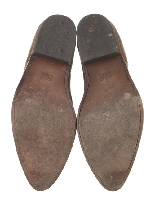 Frye Leather Studded Accents Western Boots