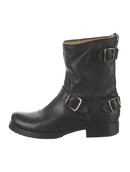 Frye Leather Moto Boots