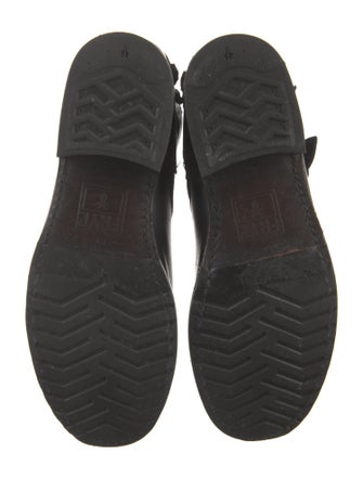 Frye Leather Moto Boots
