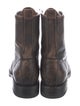 Frye Leather Combat Boots