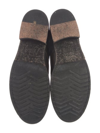 Frye Leather Combat Boots