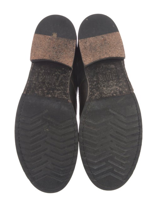 Frye Leather Combat Boots