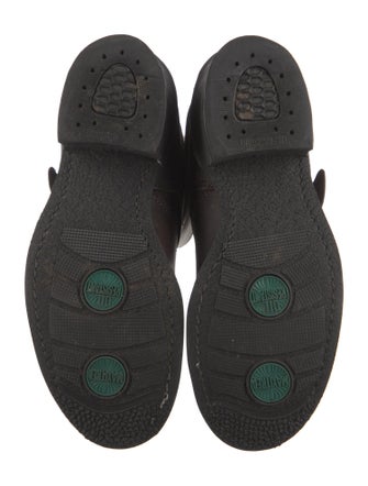 Frye Leather Moto Boots