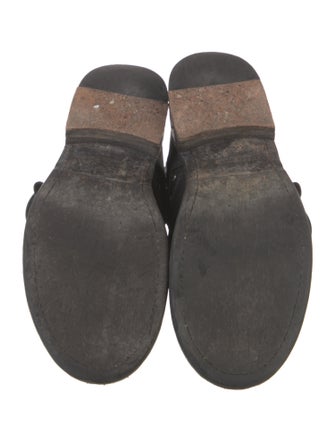 Frye Leather Lasercut Accents Moto Boots