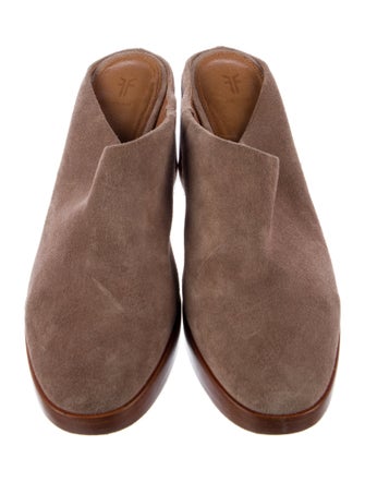 Frye Suede Mules