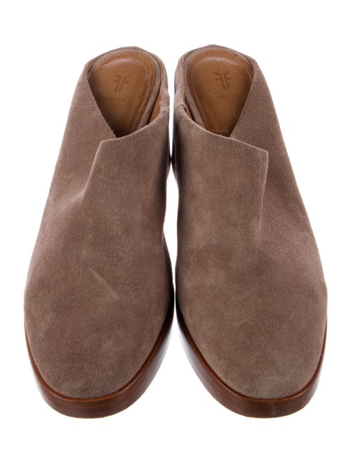 Frye Suede Mules