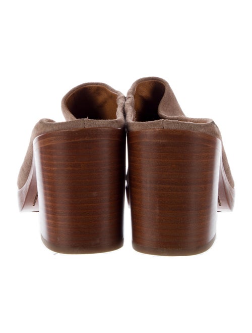Frye Suede Mules