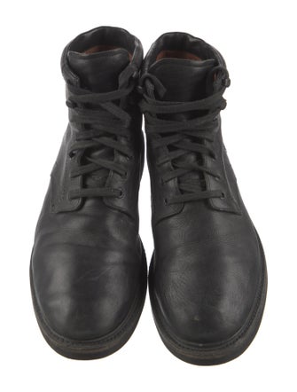 Frye Leather Lace-Up Boots