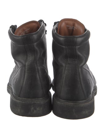 Frye Leather Lace-Up Boots