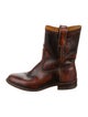 Frye Leather Moto Boots